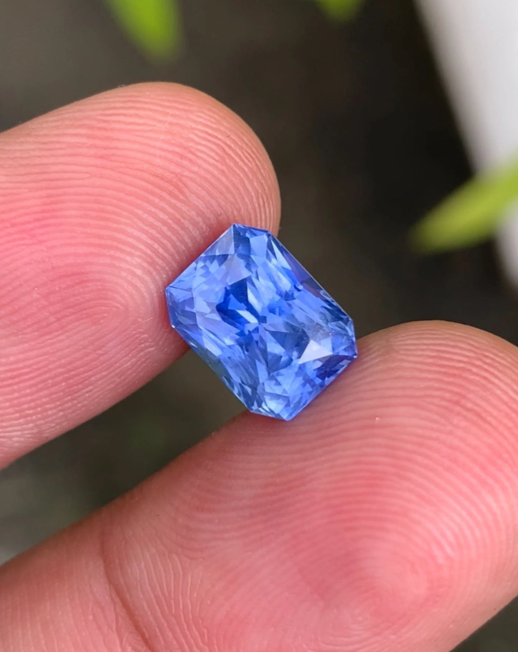 No Heat Blue Sapphire