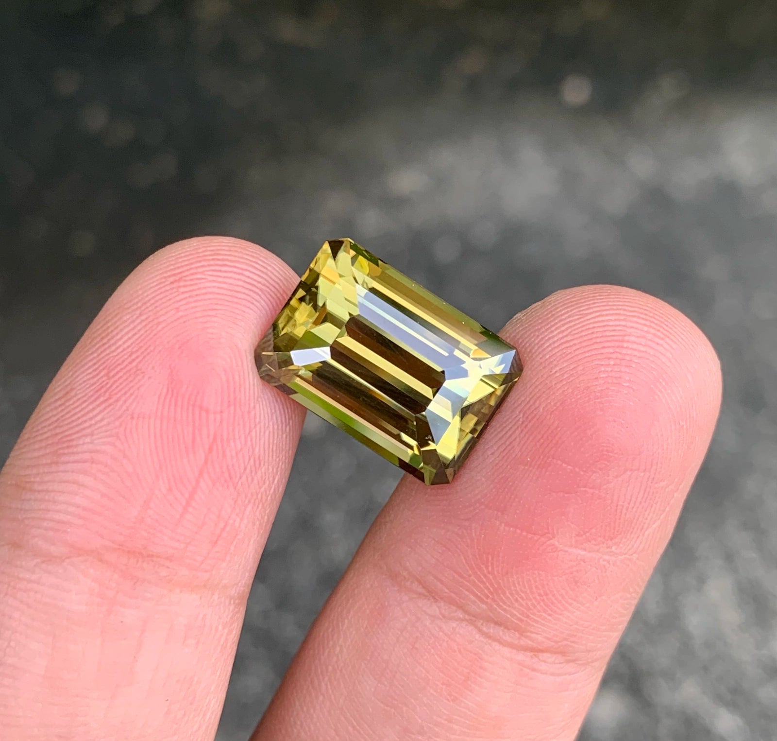 Yellow zircon from Sri Lanka