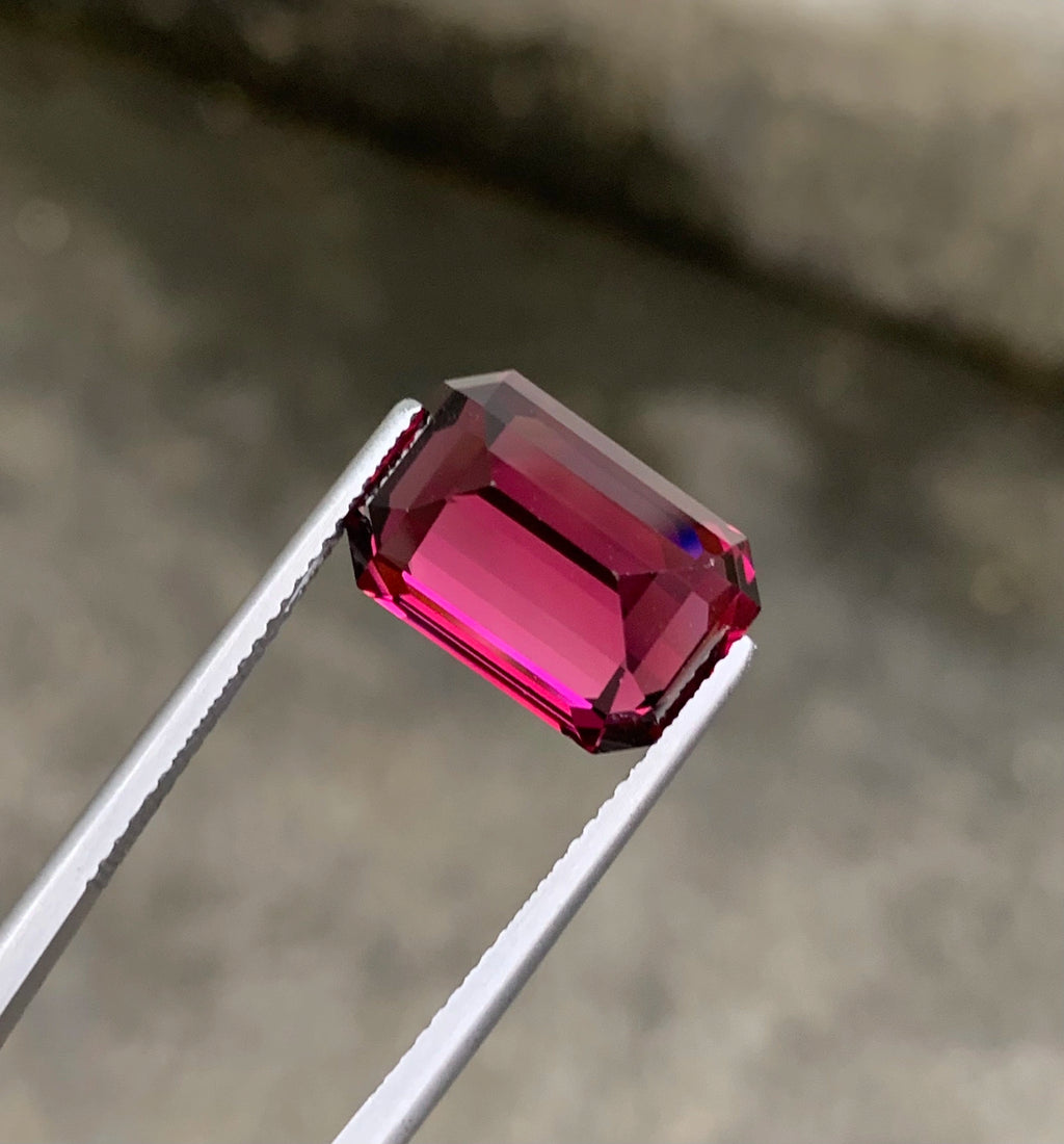 Natural Tanzanian red garnet