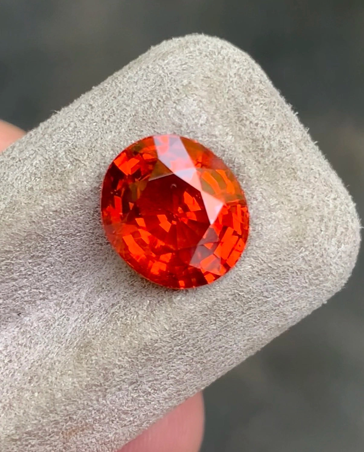 Natural spessartite garnet