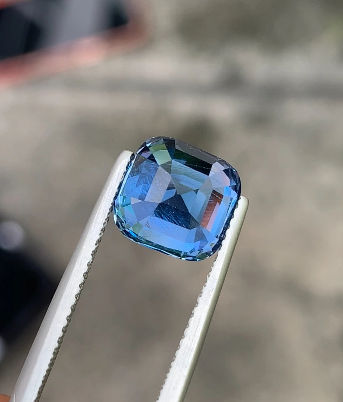 Natural cobalt spinel from Tanzania
