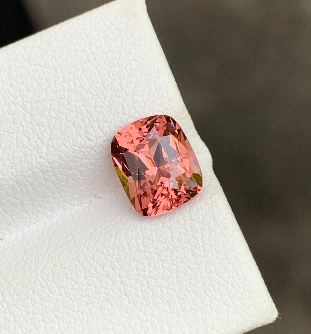 Top quality Malaya garnet peach color