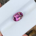 Carats purplish pink spinel from Tanzania