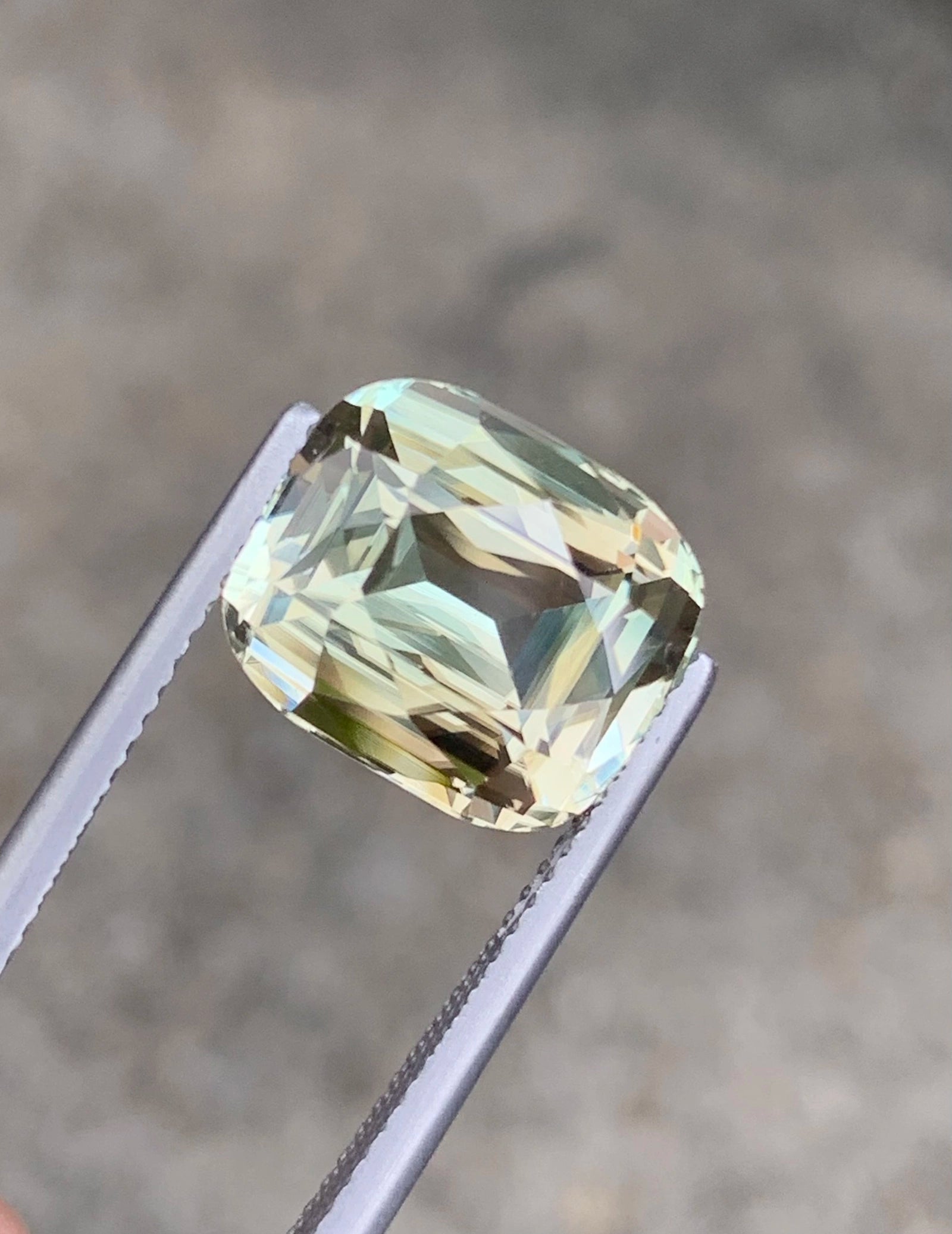 Natural green tourmaline