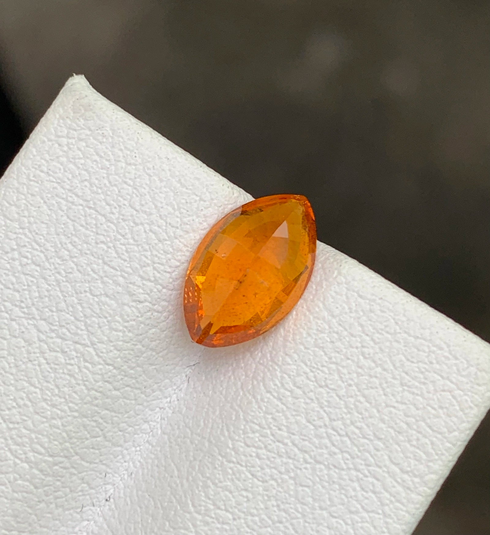 Spessartite garnet fanta color
