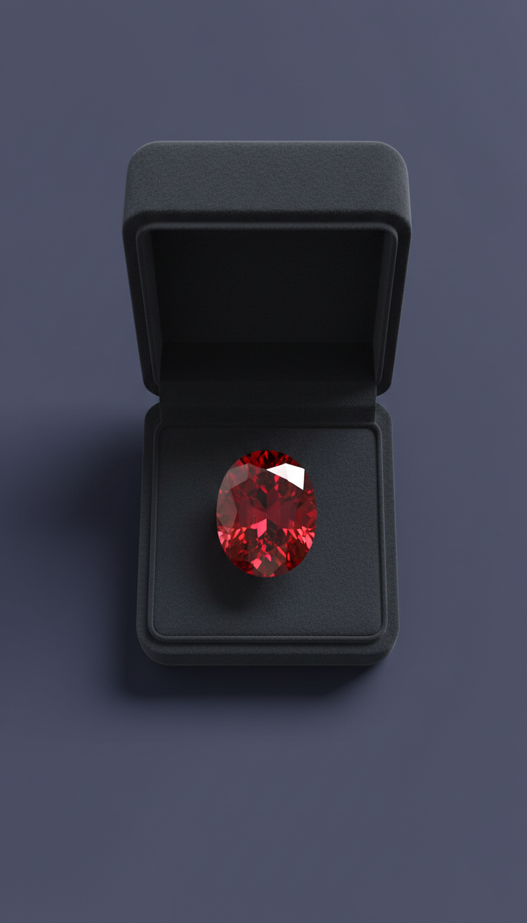 Ruby ember loose gemstone