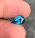 Neon blue zircon