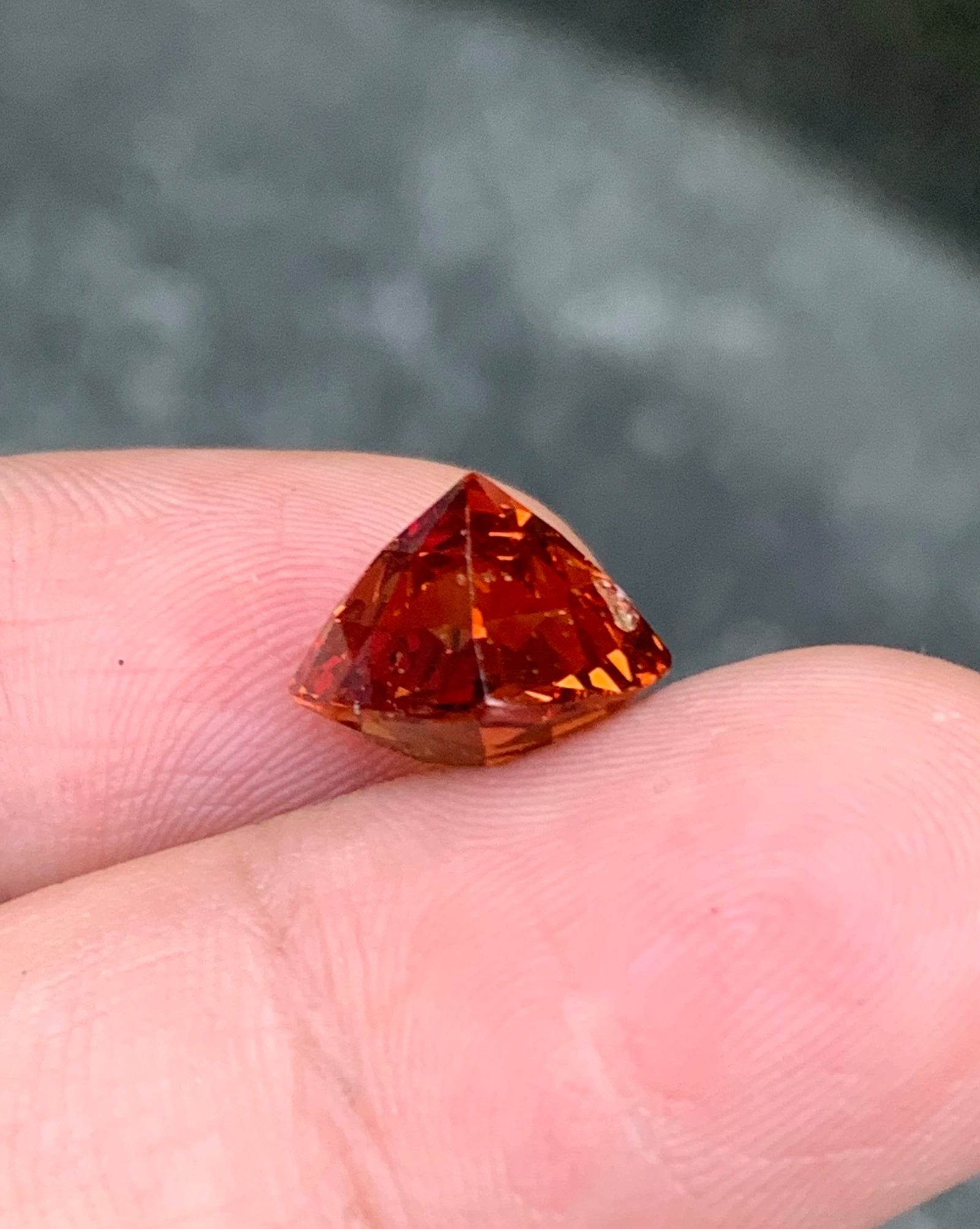 Natural spessartite garnet