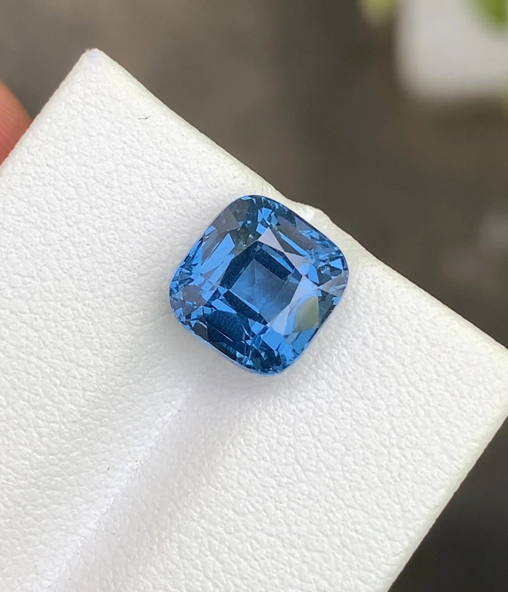 Natural cobalt spinel from Tanzania
