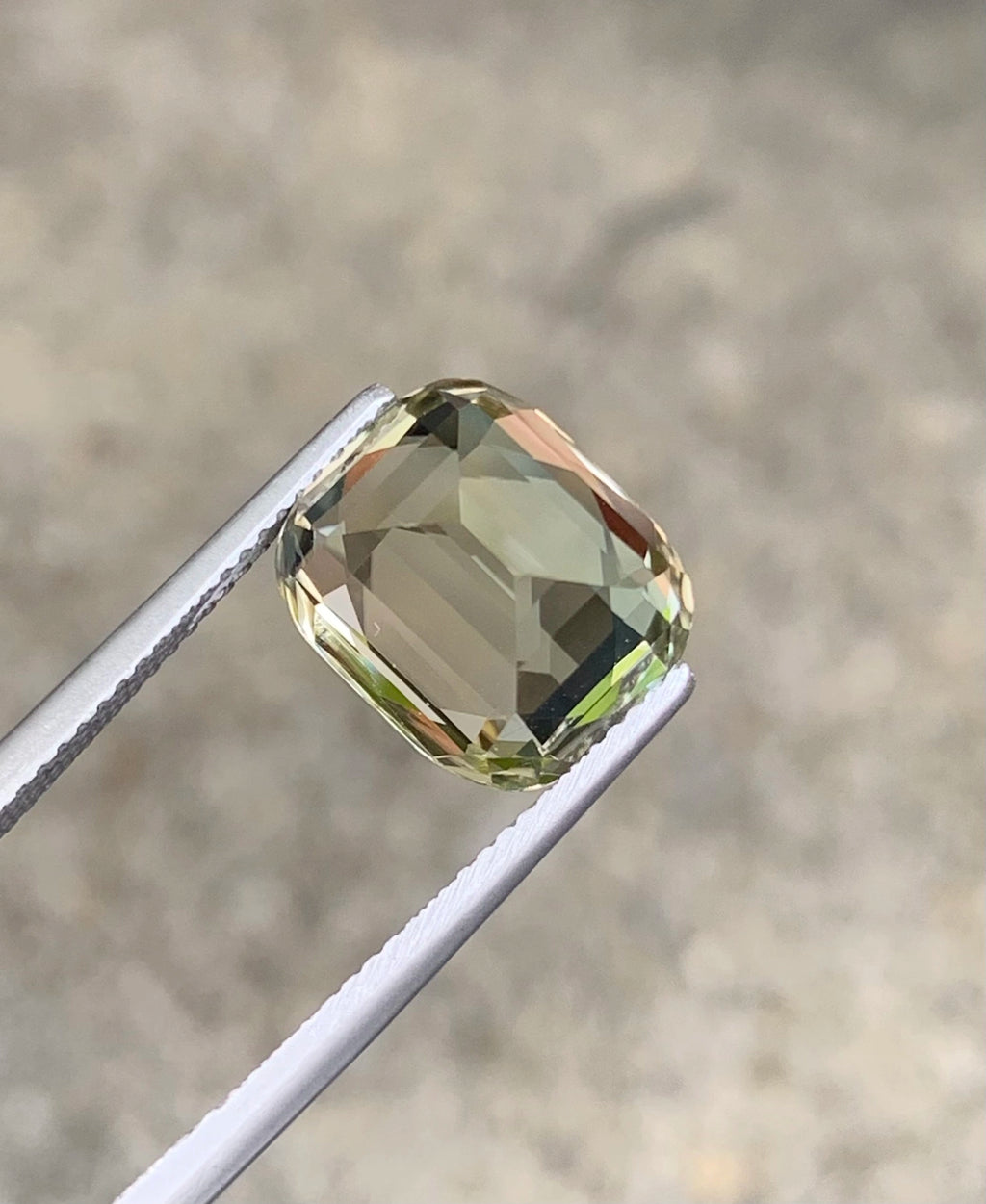 Natural green tourmaline