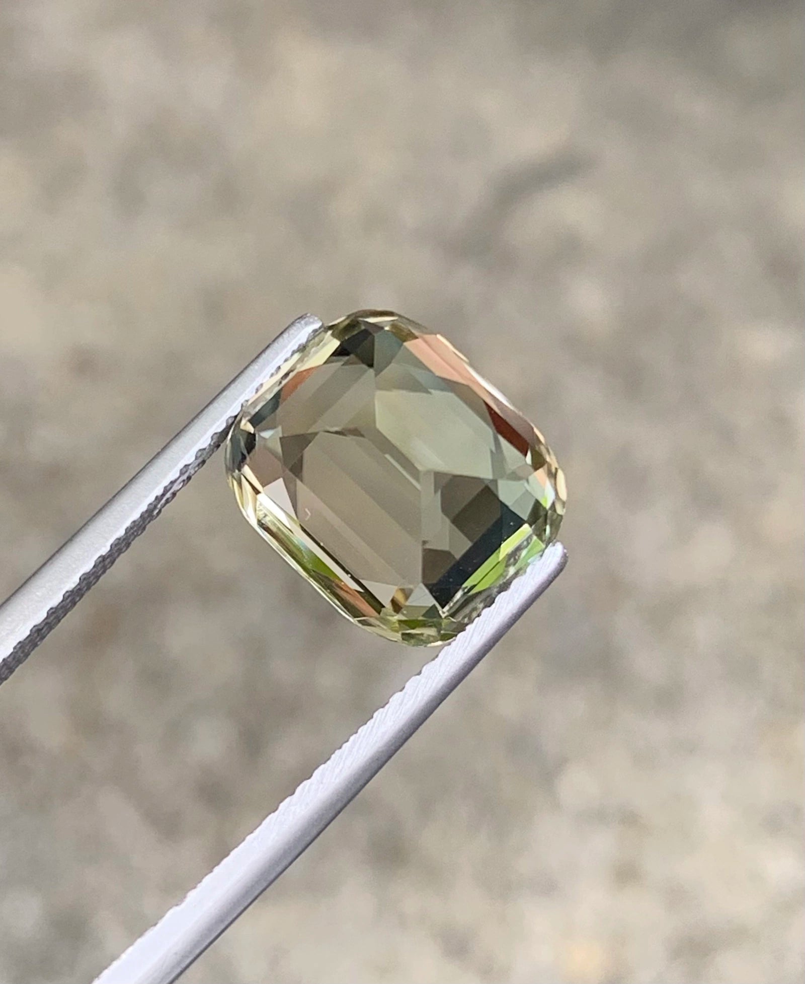 Natural green tourmaline