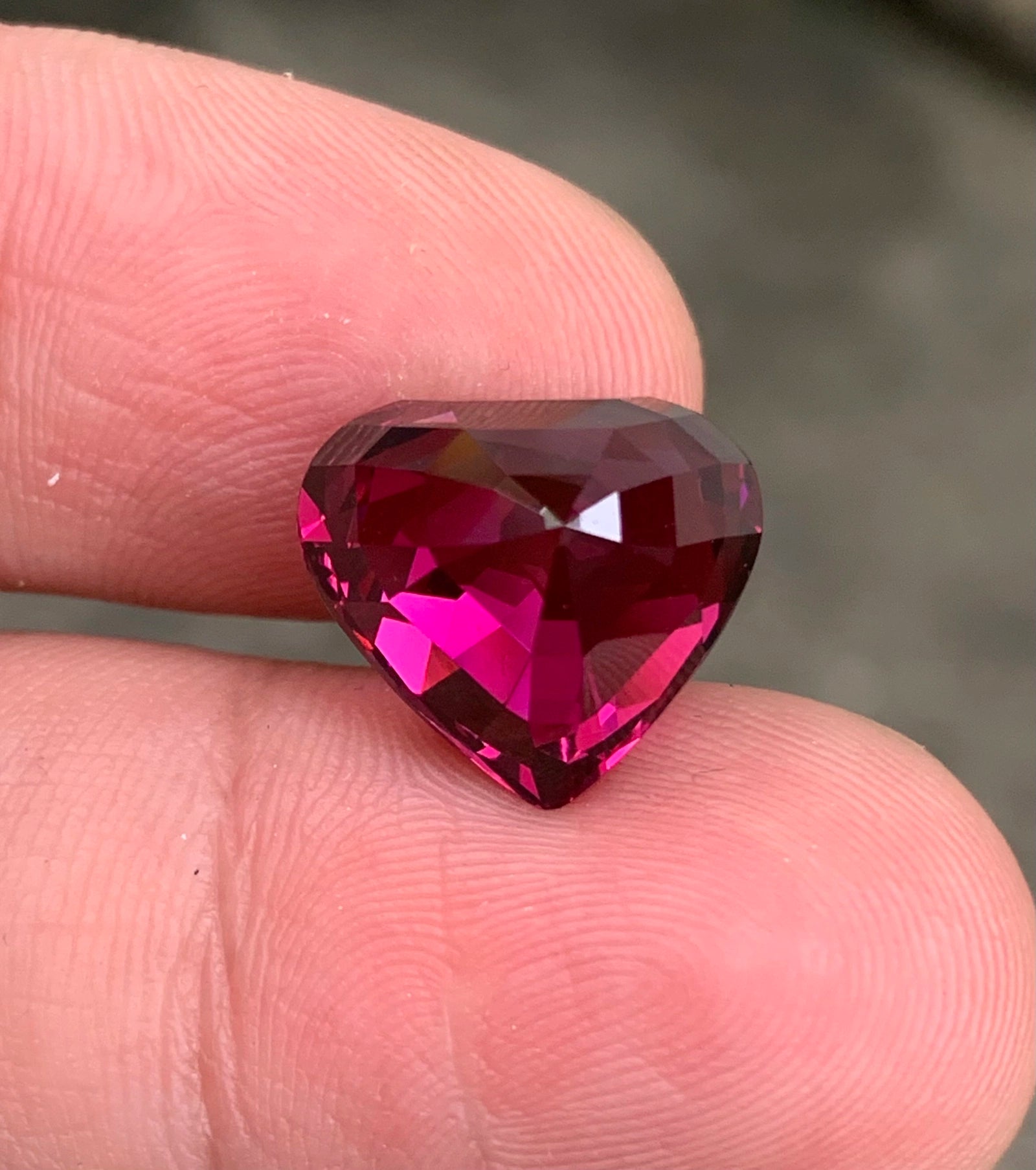 Natural Tanzanian garnet