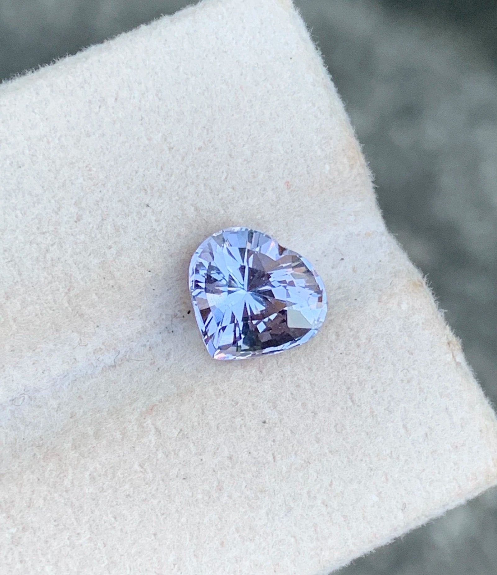 Tanzanian lavender spinel
