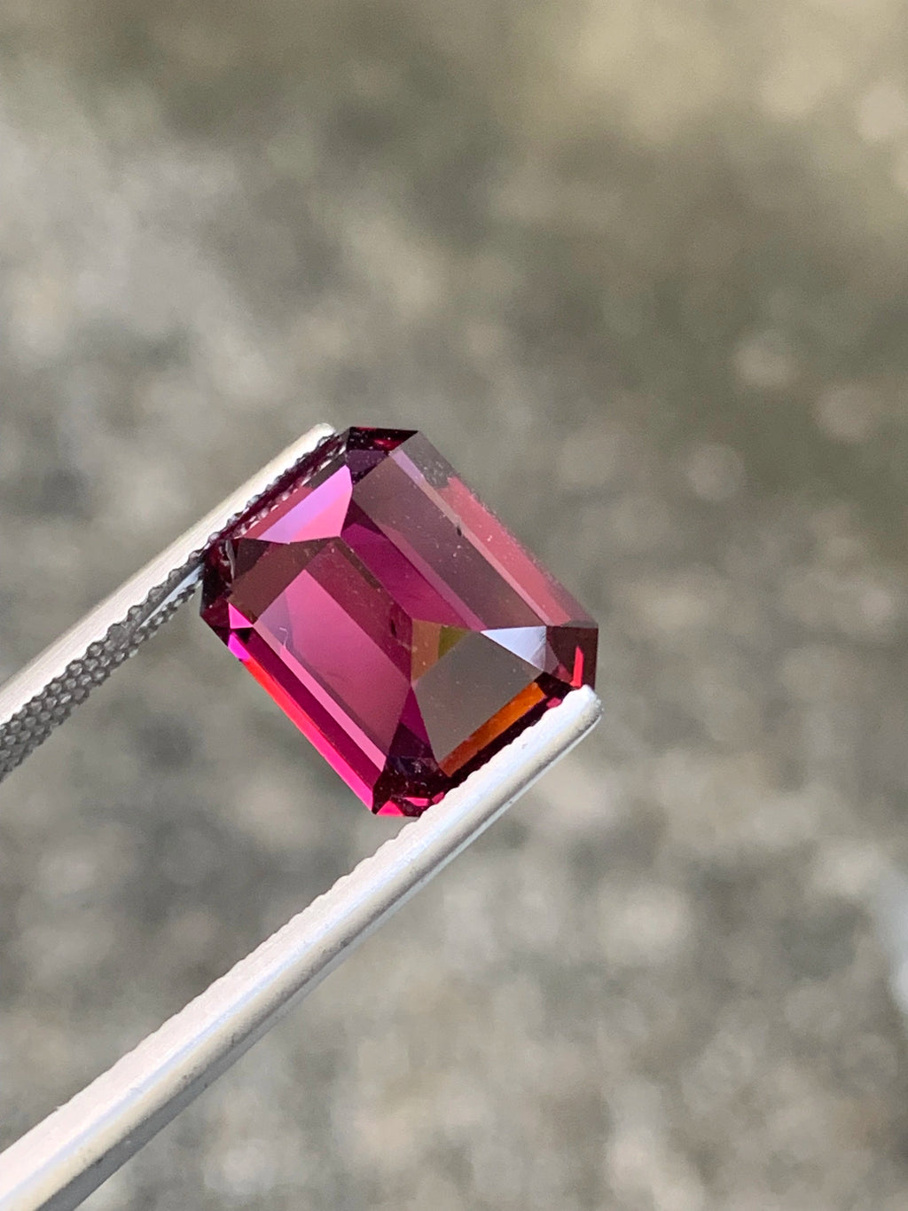 Natural Tanzanian rose garnet