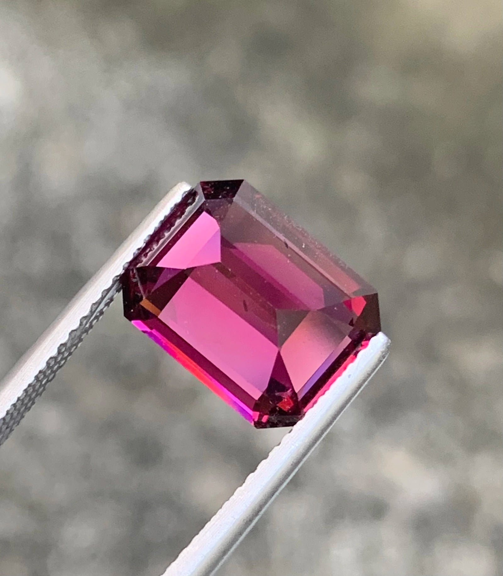 Natural Tanzanian rose garnet