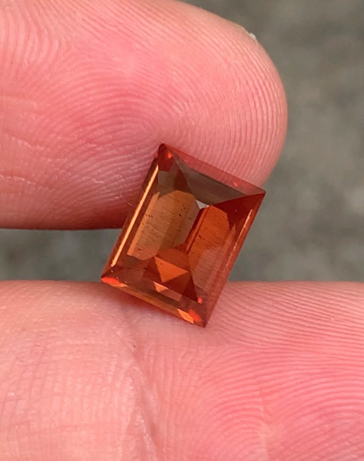 Natural spessartite garnet
