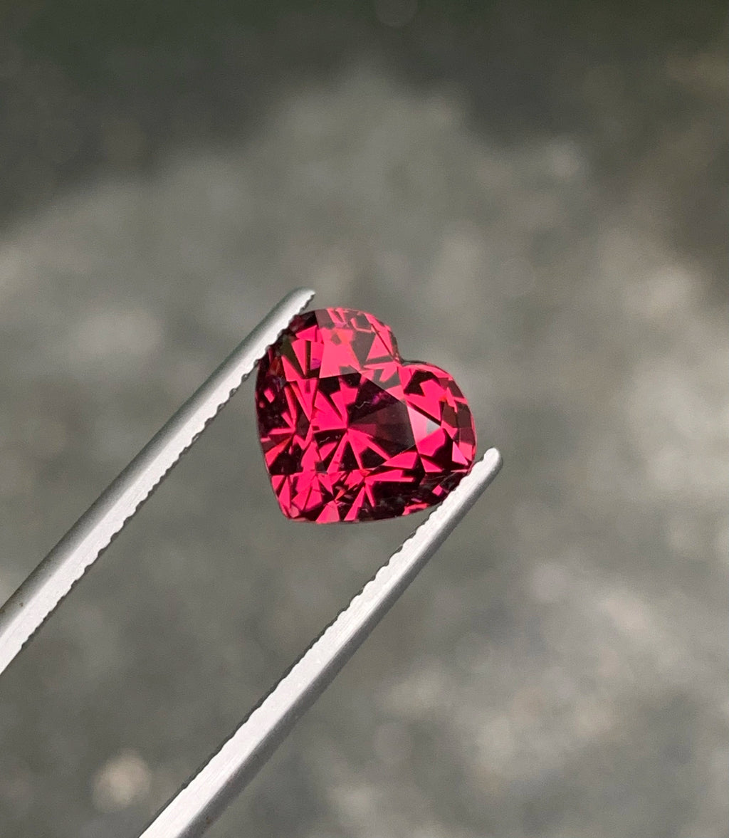 Natural Malaya garnet