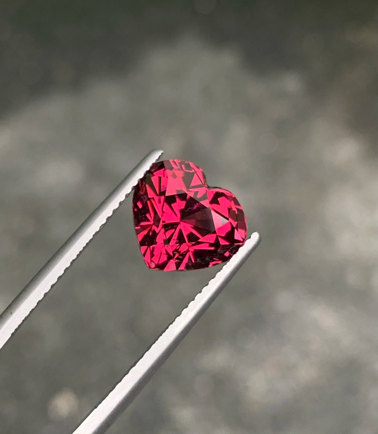 Natural Malaya garnet