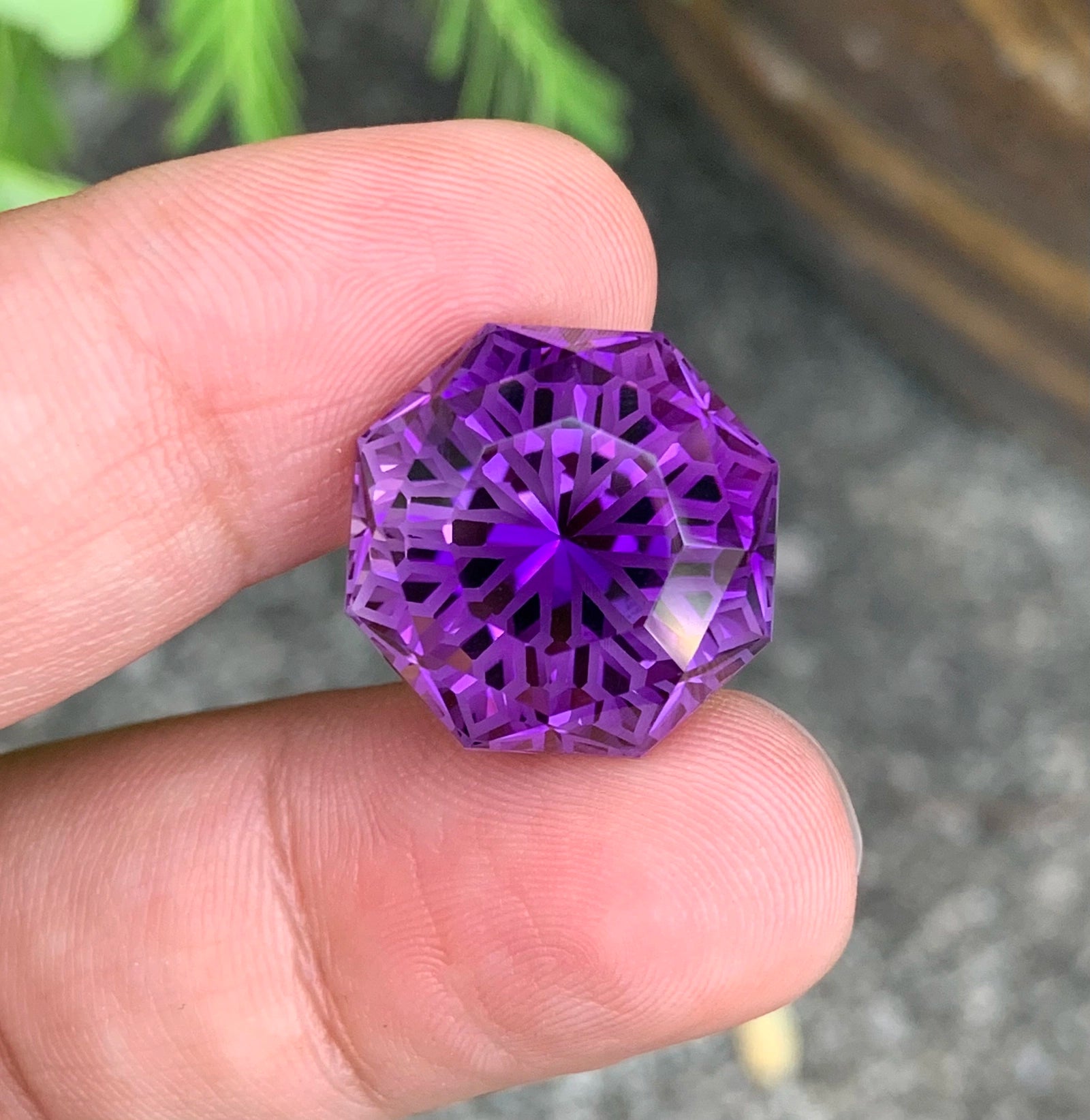 Brazilian purple amethyst