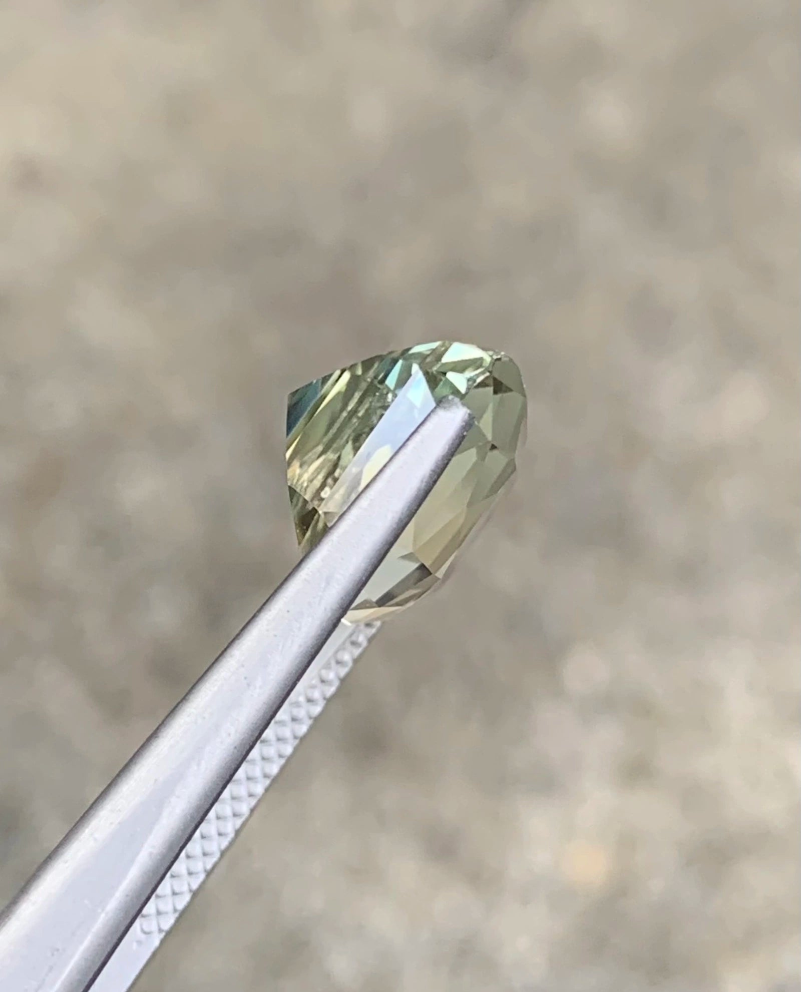Natural green tourmaline