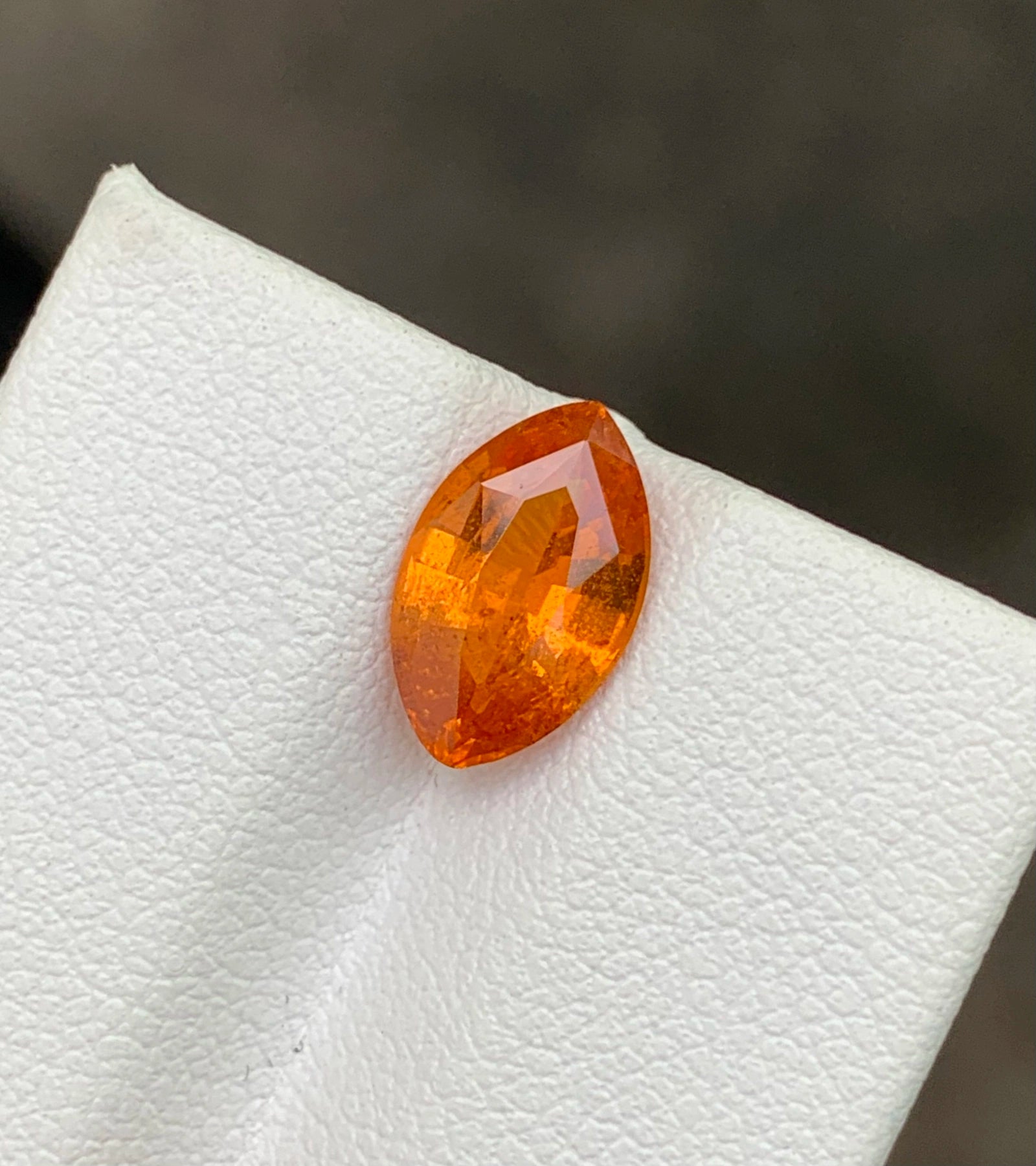 Spessartite garnet fanta color