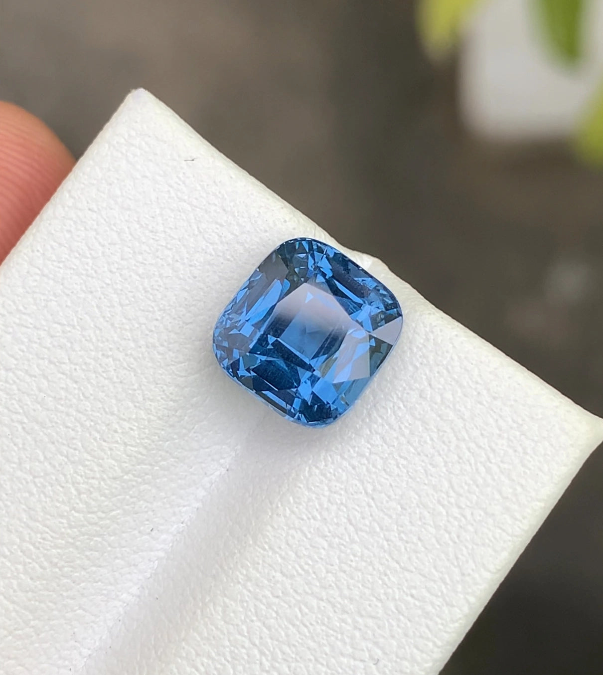 Natural cobalt spinel from Tanzania
