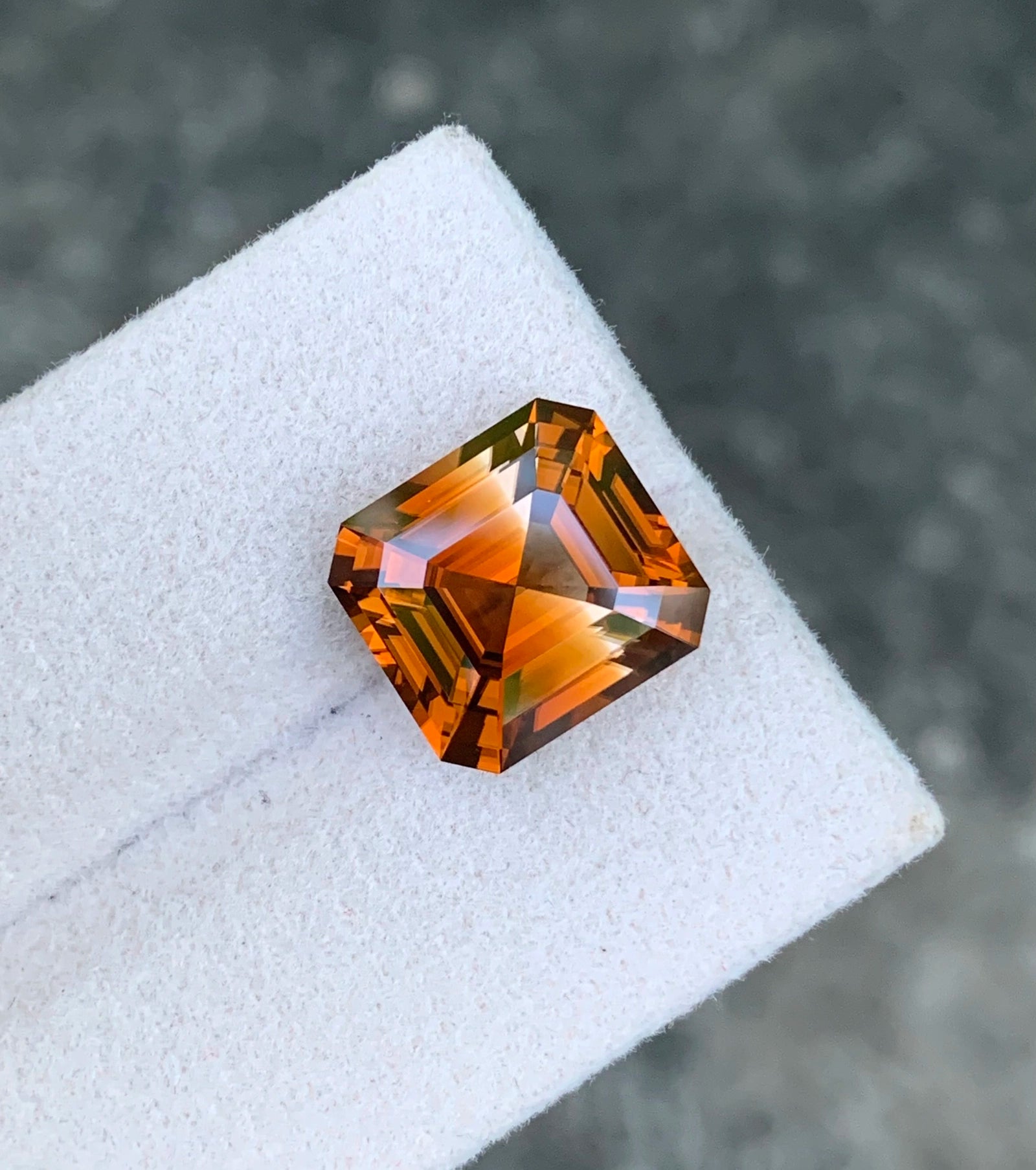 Natural bi color zircon