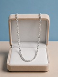 Radiant Link Sterling Silver Chain