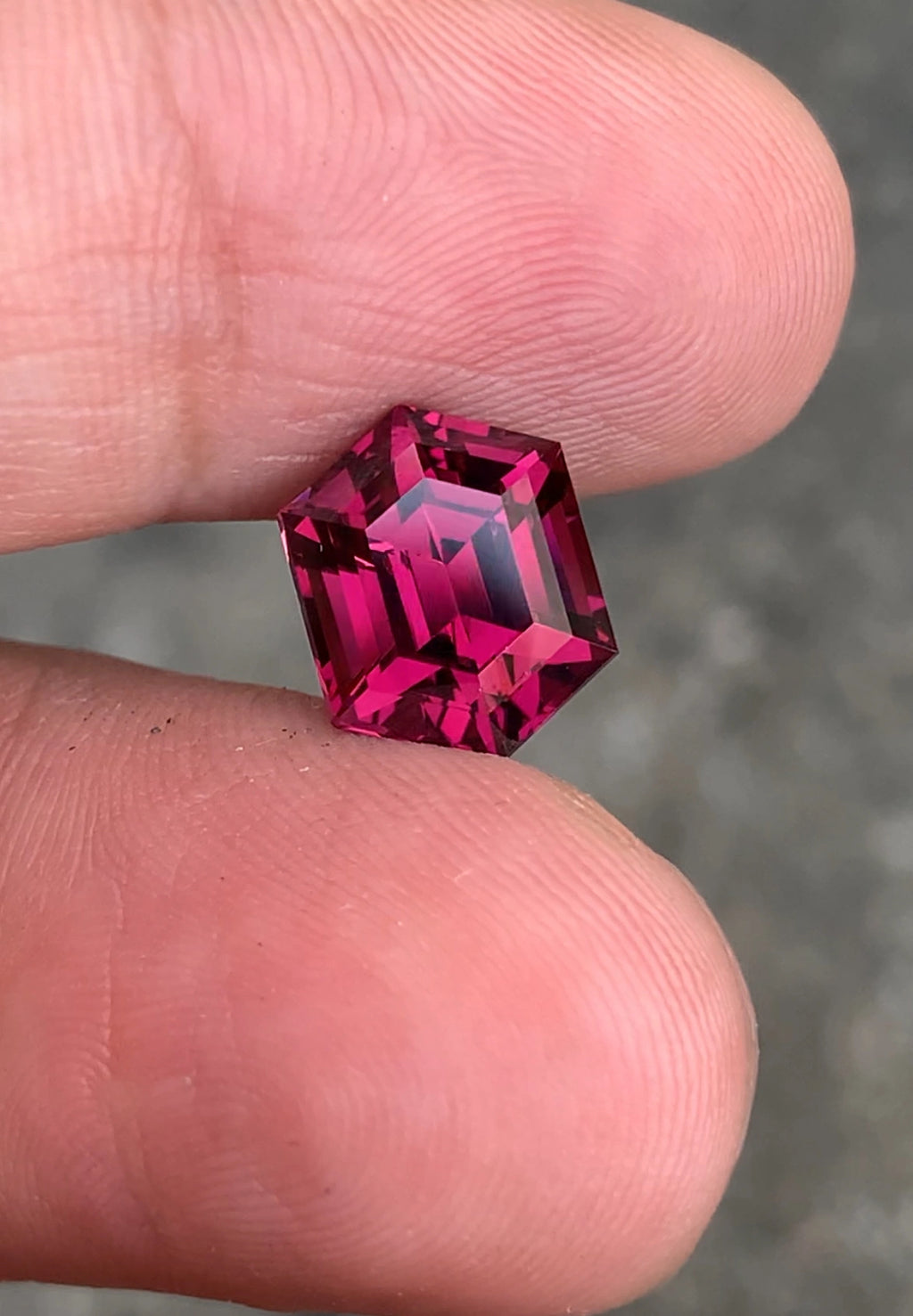 Natural Tanzanian garnet