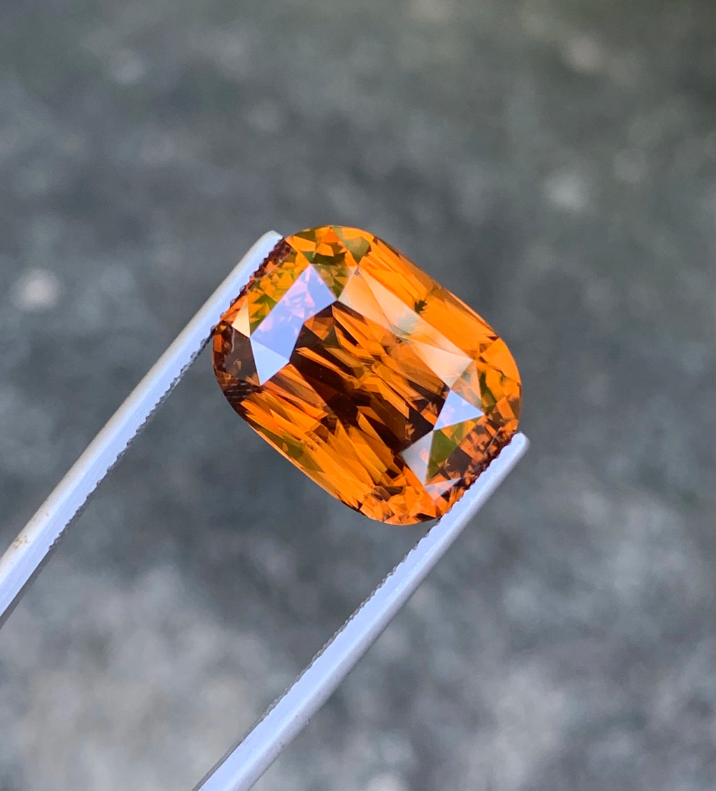 Natural Organish Brown Zircon