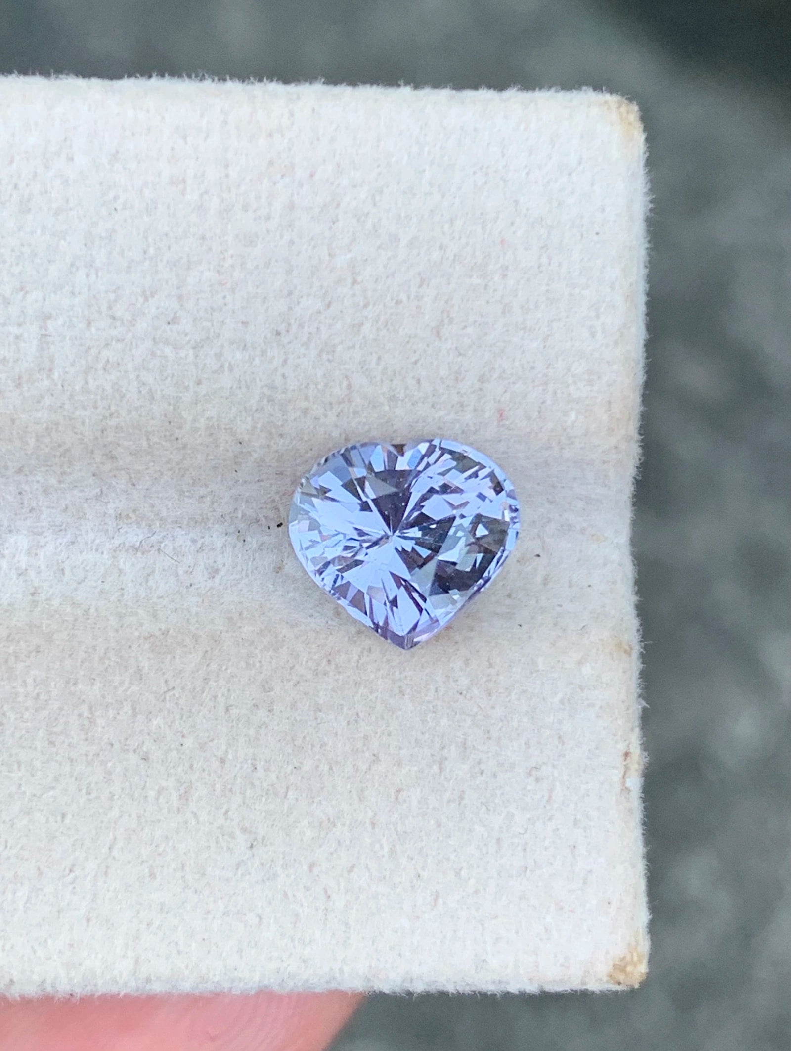 Tanzanian lavender spinel