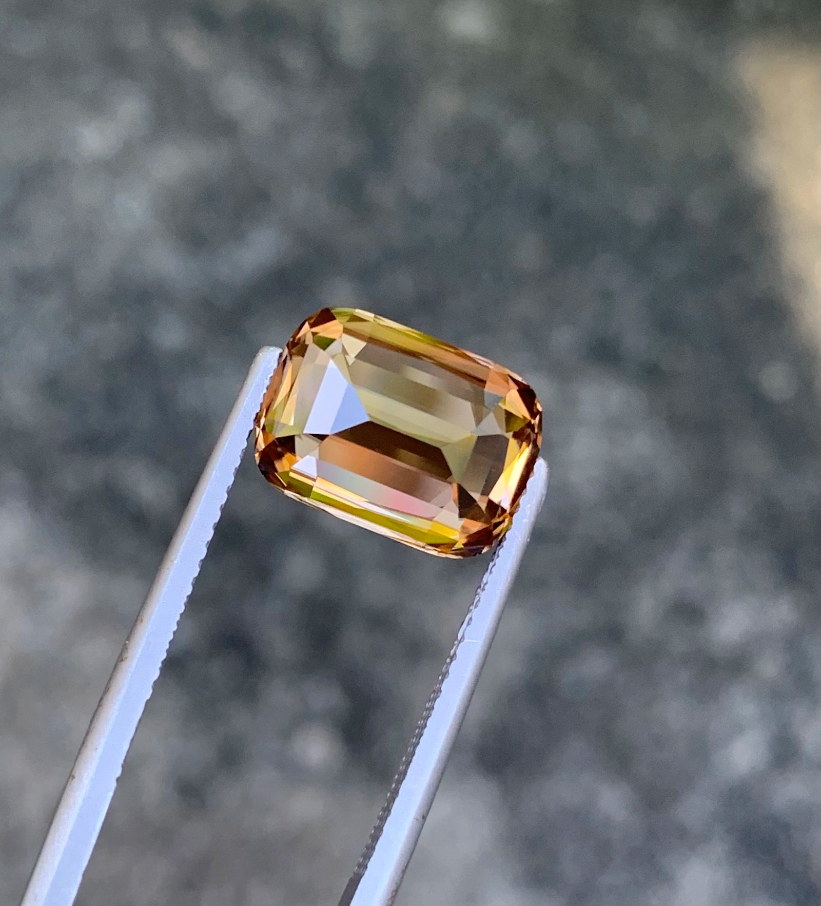 Natural golden zircon