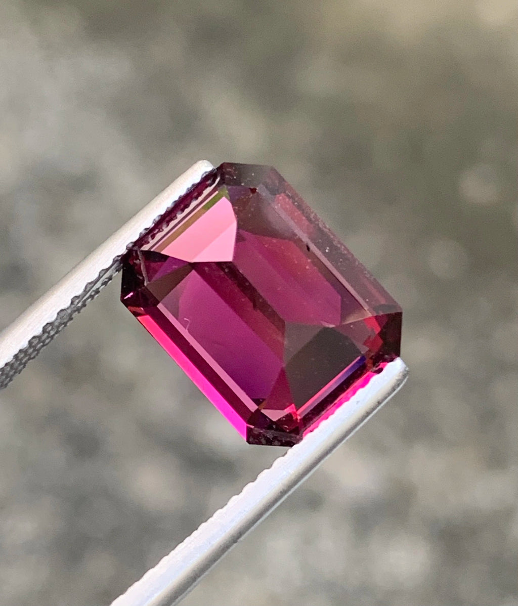 Natural Tanzanian rose garnet