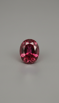 Oval Ruby Vivid Red