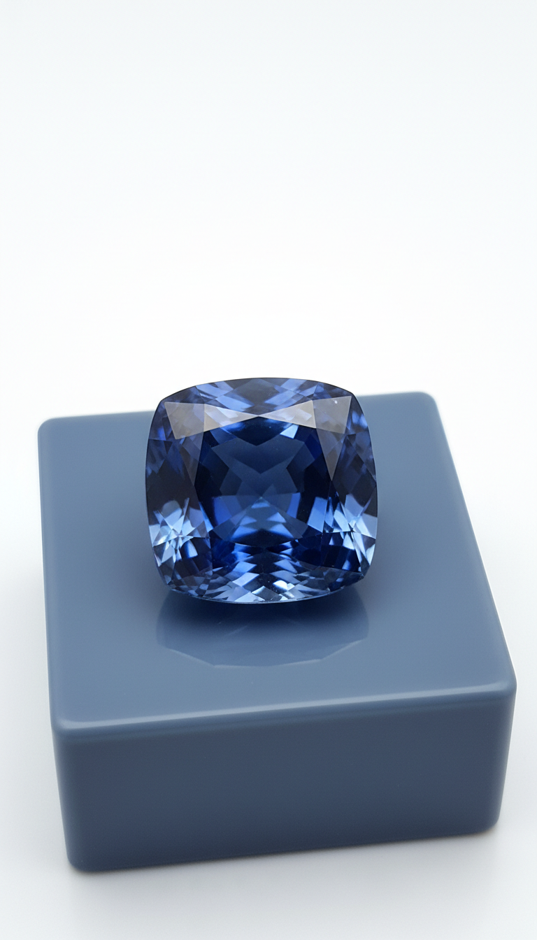 Royal Blue Sapphire Precision Cut