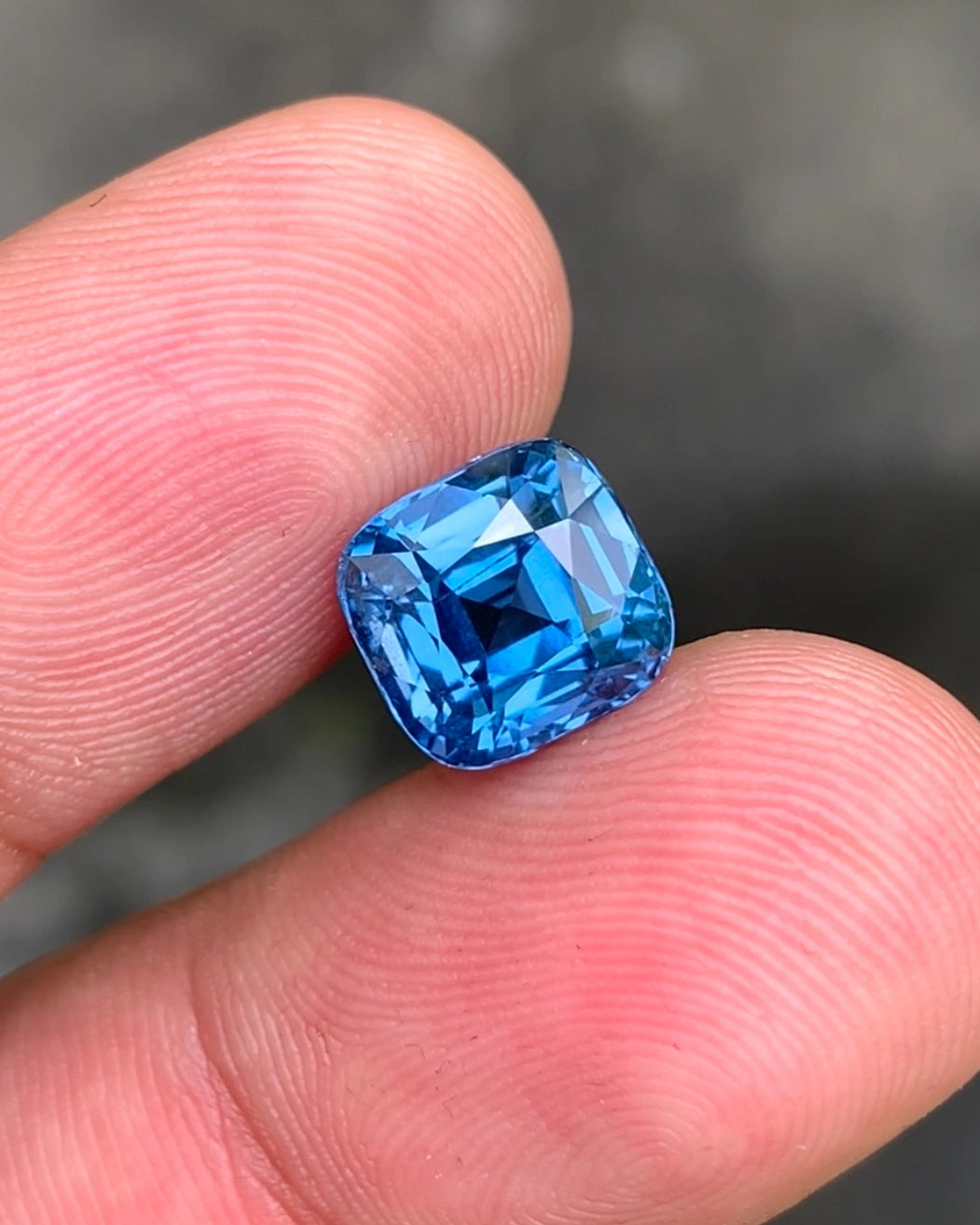 Natural cobalt spinel from Tanzania