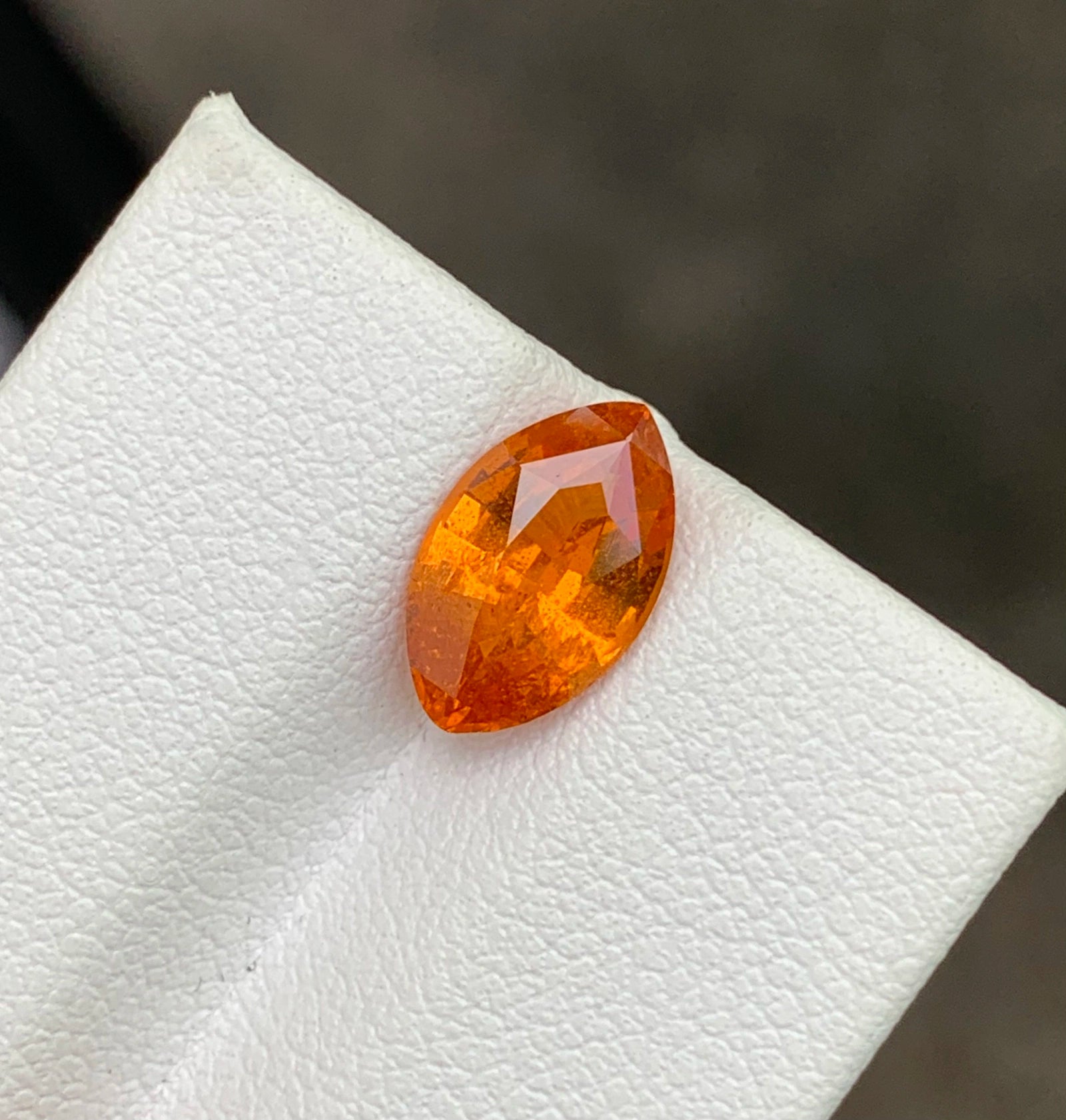 Spessartite garnet fanta color