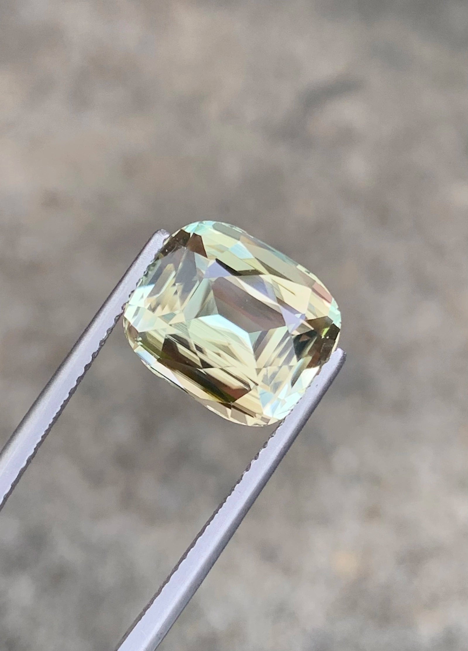 Natural green tourmaline
