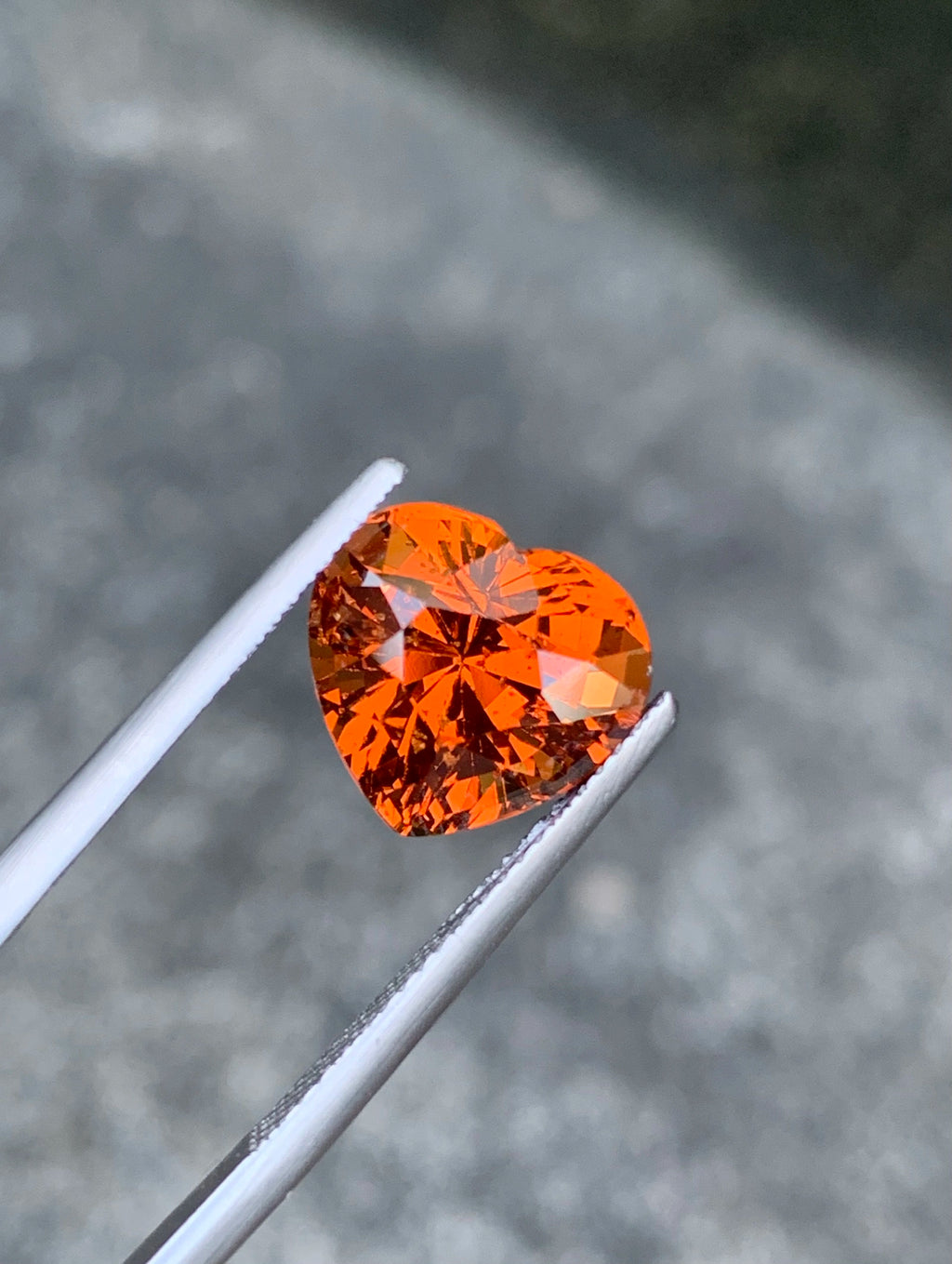 Natural spessartite garnet