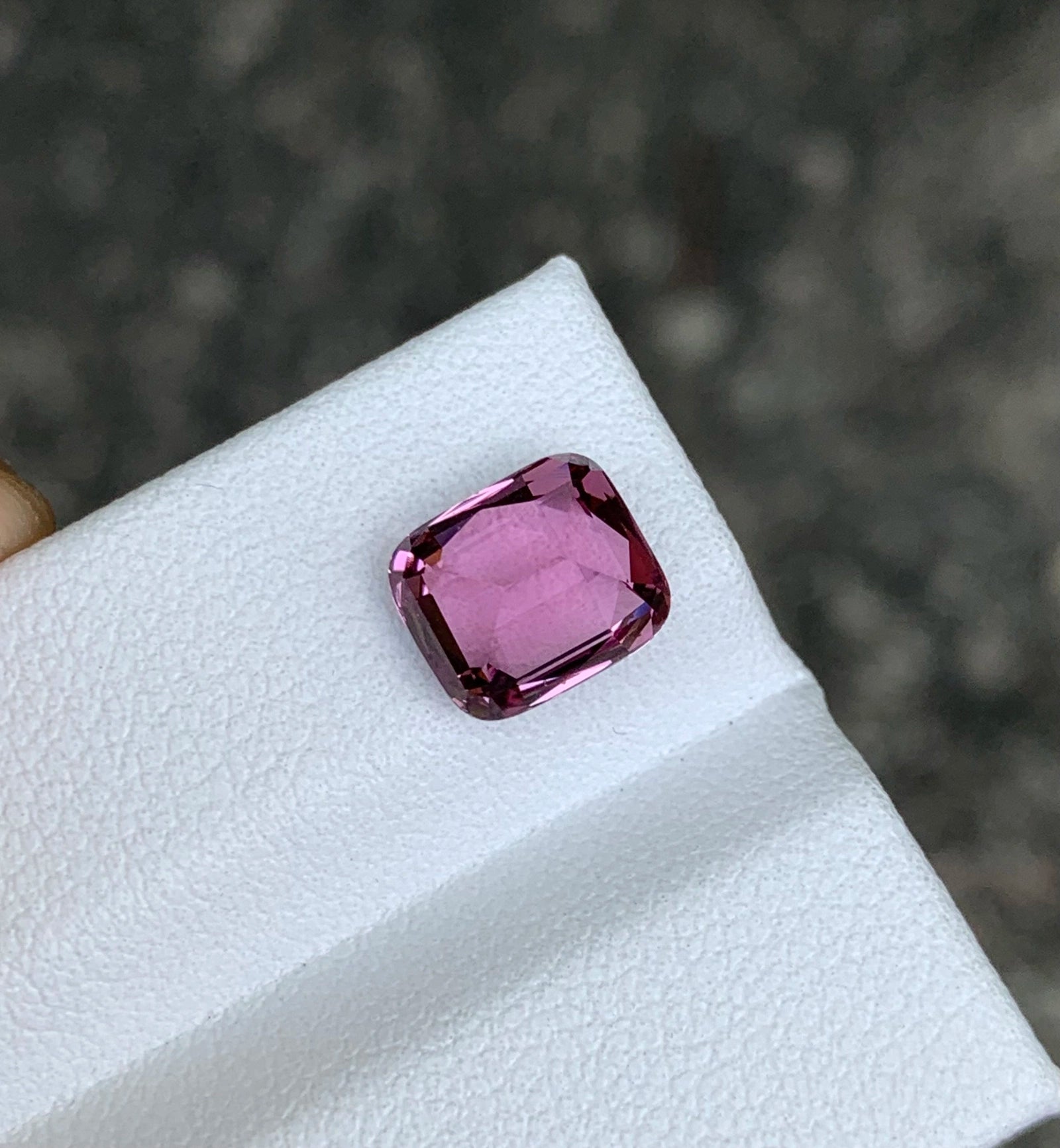Sparkling flamingo pink spinel from Tanzania